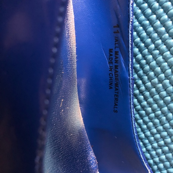 Women’s Sexy Hollywood Heels Shiny Blue - Picture 6 of 7